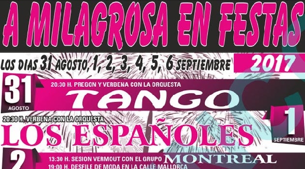 Fiestas milagrosa 2017