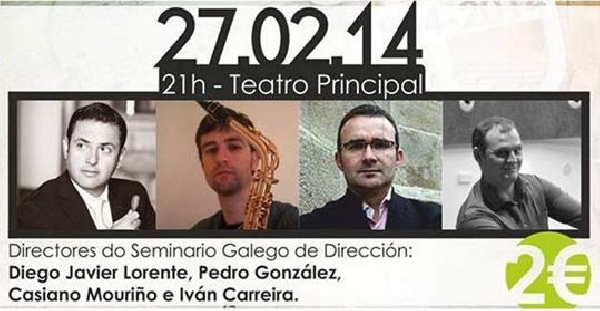 1 Concerto e 4 directores