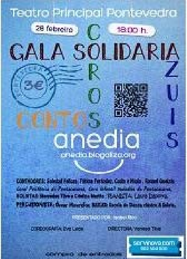 Gala solidaria CONTOS COROS AZUIS.