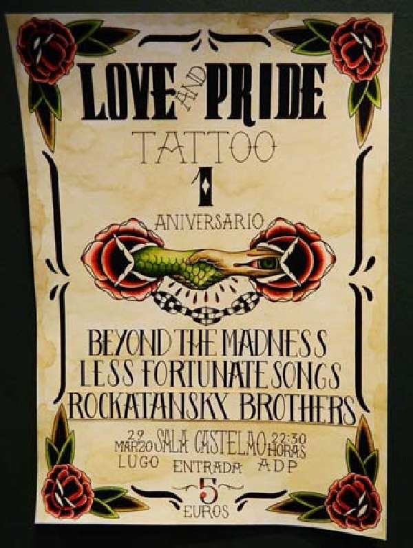 Aniversario de Love & Pride Tattoo