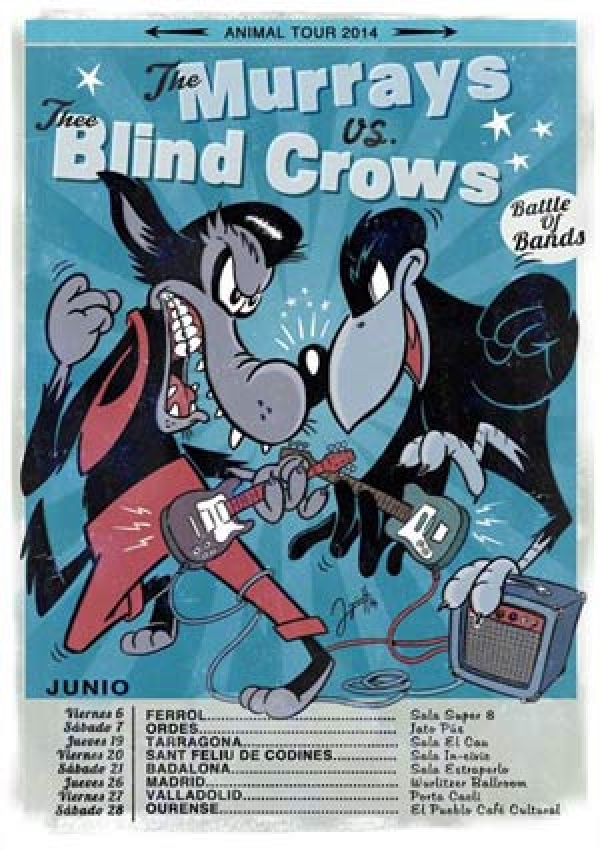 Thee Blind Crows + The Murrays 