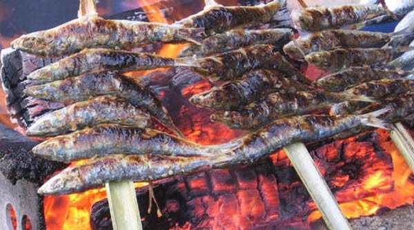 Fiesta de la sardina en Vigo