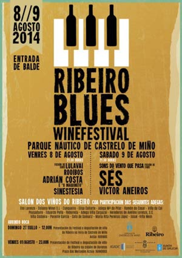Presentacion Ribeiroblues Wine Festival