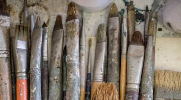 Catro pintores en Pontevedr