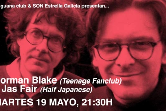 Concierto de Jad Fair y Norman Blake en Vigo