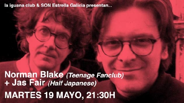 Concierto de Jad Fair y Norman Blake en Vigo