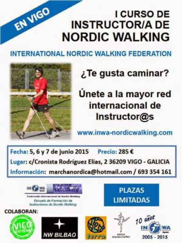 Curso de Instructor de Nordic Walking