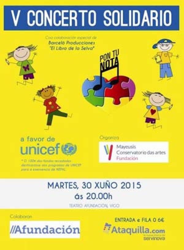 V Concierto Solidario Mayeusis a favor de Unicef