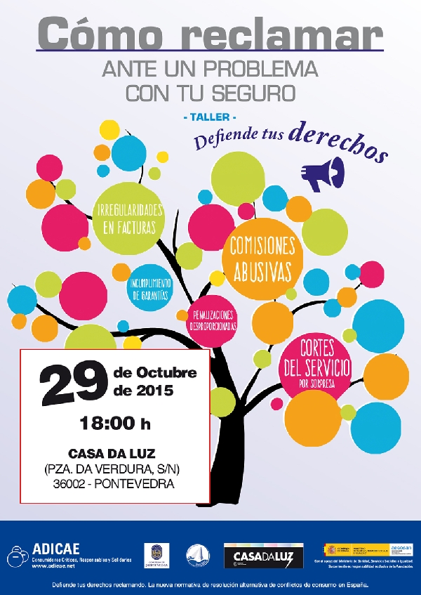 Cartel ADR 2015 COMO RECLAMAR_Ourense