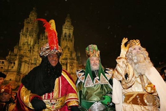 Cabalgata de Reyes 2016 de Santiago de Compostela