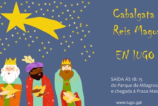 Cabalgata de Reyes 2018 de Lugo.