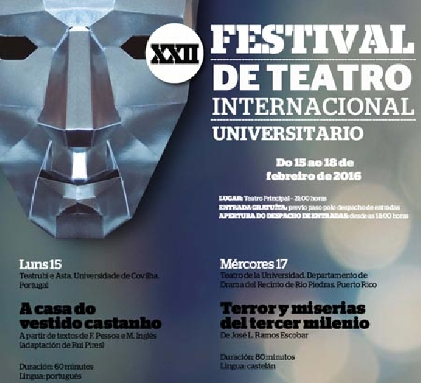 XXII Festival Internacional de Teatro Universitario