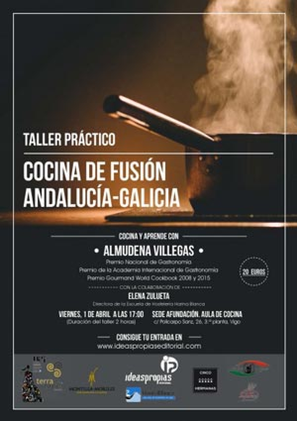 Taller de cocina fusion Andalucia Galicia