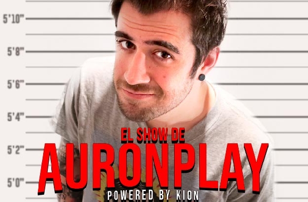 Youplanet presenta  El Show de AURONPLAY, en Santiago de Compostela