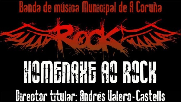 homenaxe ao rock