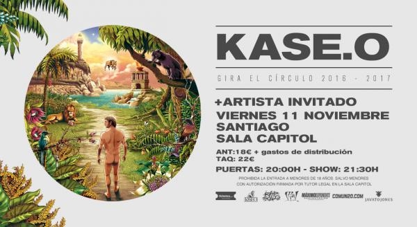 Concierto de KASE.O en Santiago de Compostela