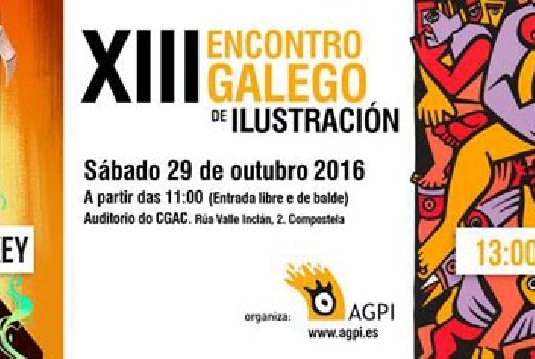 Encontro Galego de Ilustracion 2016 en Santiago de Compostela