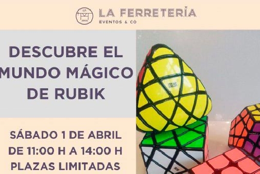 Taller en Lugo  Descubre el Mundo Magico de Rubik