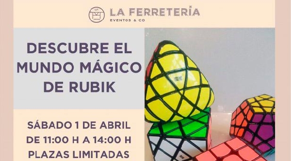 Taller en Lugo  Descubre el Mundo Magico de Rubik