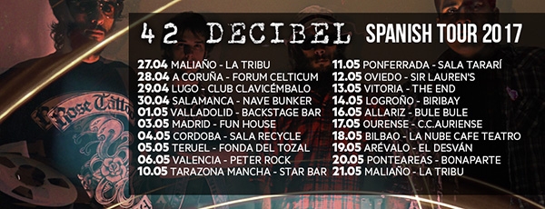 42 decibel gira 2017