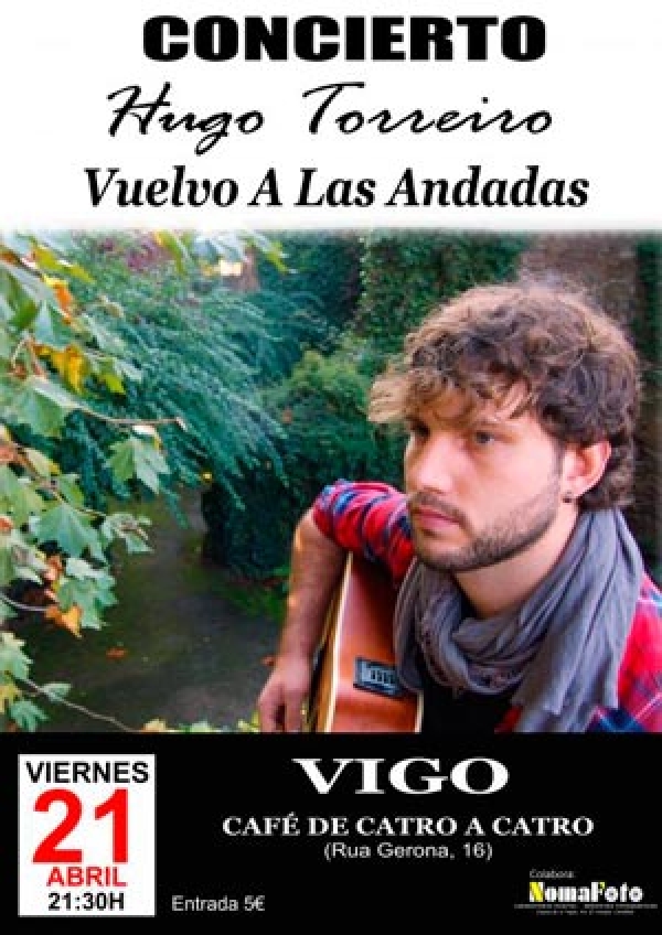 Concierto Hugo Torreiro en Vigo