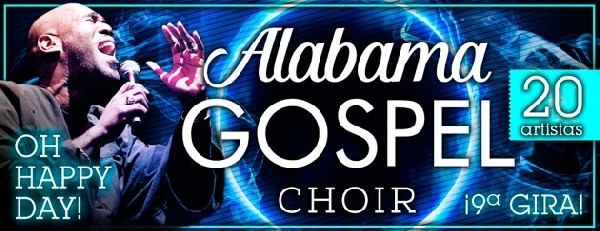 Concierto de Alabama Gospel en Santiago de Compostela