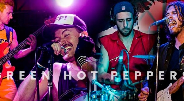 GREEN HOT PEPPERS live at Santiago
