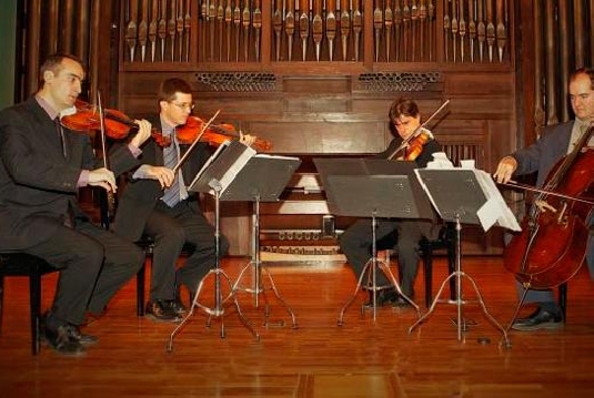 Concerto de O Cuarteto Granados en Santiago de Compostela