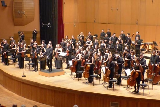 Orquesta Joven de la Sinfonica de Galicia en Pontevedra