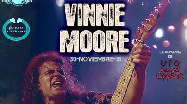 Concierto de Vinnie Moore en A Coruna