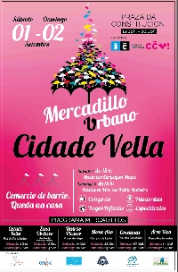 Cartel Mercadillos 2018 Cidade Vella