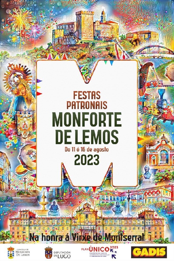 Festas patronais Monforte cartel