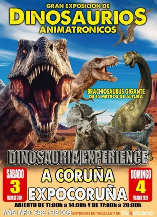 dinosautia experience coruña