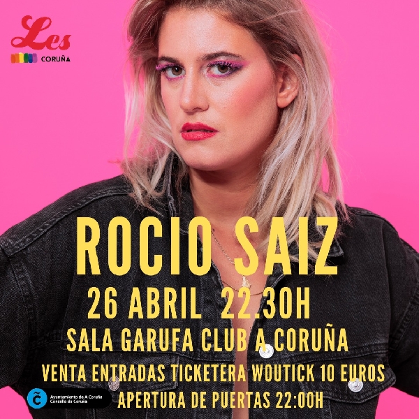 Cartel concierto Rocío Saiz Corula