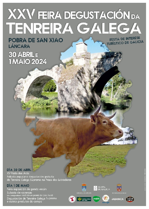 Cartel-XXV-Feira-Tenreira-Galega-2024-Lancara