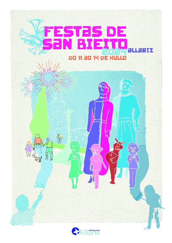 cartel-fiestas-san-bieito-allariz-2024