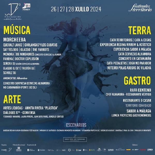Cartel Festival 17 º Ribeira Sacra 2024