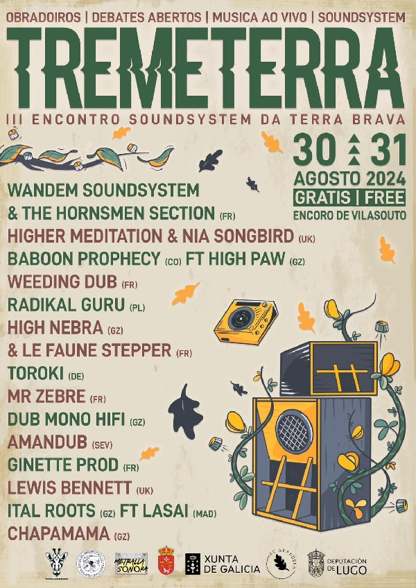 Cartel completo Tremeterra 2024