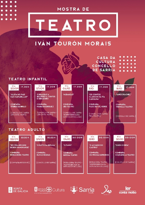 Programa Mostra de Teatro Iván Morais Sarria