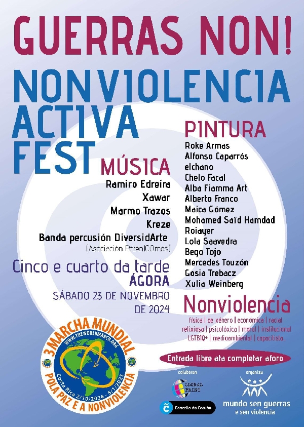 non violencia activa fest