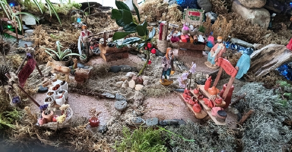 Belén do Centro de Día de Quiroga