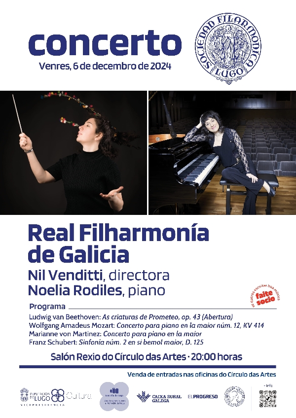 Concierto Real Filharmonía en Lugo