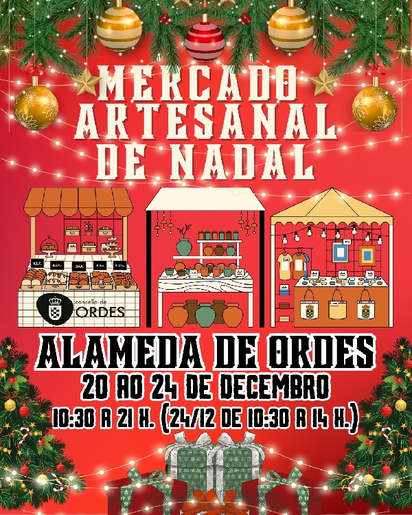 mercado de nadal en ordes