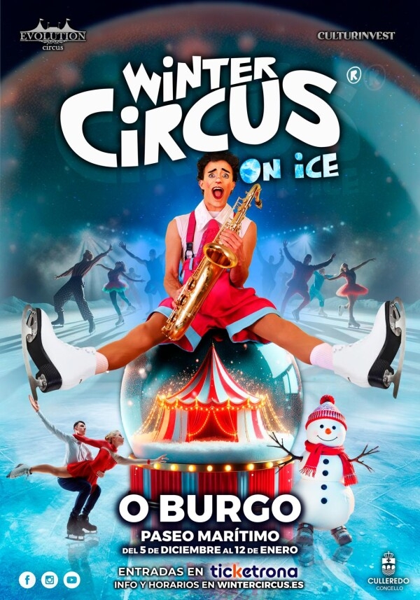 winter circus in ice culleredo