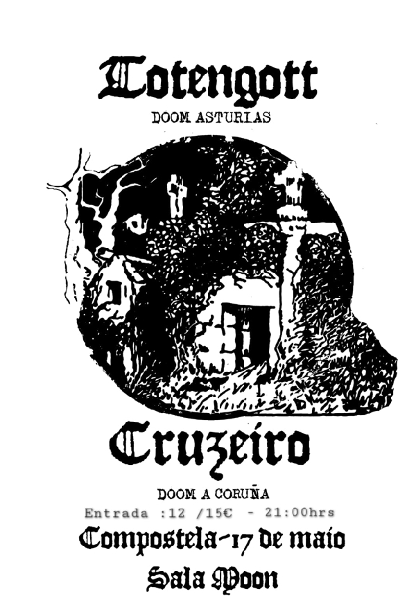 Cartel concierto Santiago
