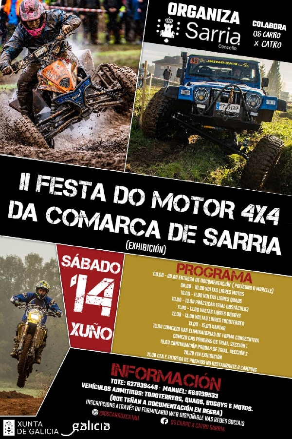 II Festa do Motor 4x4 da Comarca sarria 2025