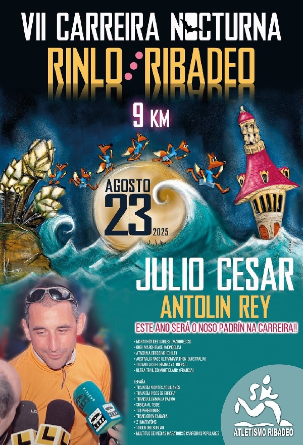 Carreira nocturna rinlo ribadeo 2025
