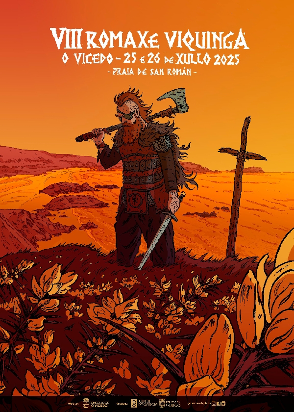 Cartel Romaxe Viquinga 2025