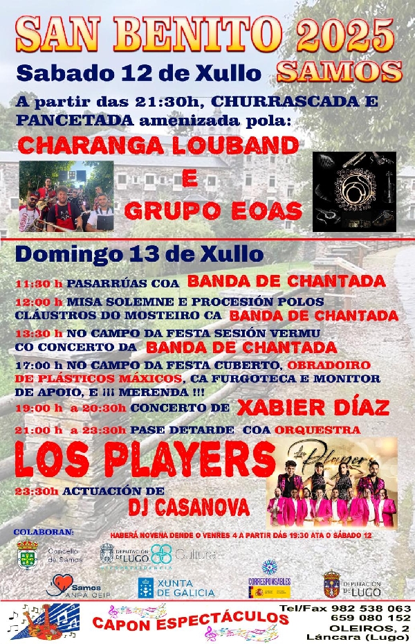 Cartel San Benito Samos 2025
