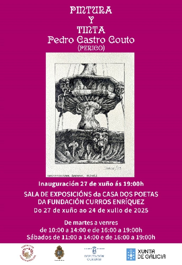 cartel Exposición PINTURA Y TINTA 2025